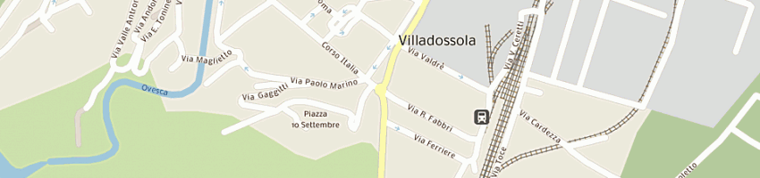 Mappa della impresa tarovo luciana a VILLADOSSOLA
