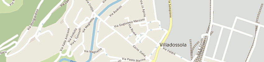 Mappa della impresa cssinergy judo villa a VILLADOSSOLA
