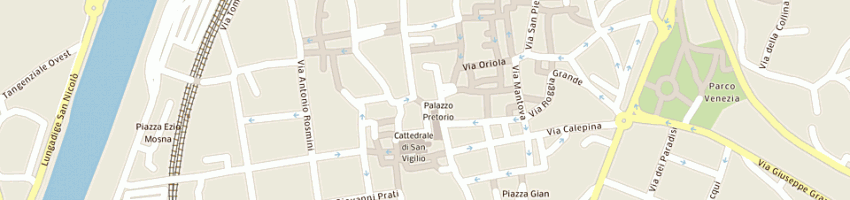 Mappa della impresa caffe' italia di botto walter snc a TRENTO