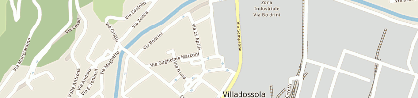 Mappa della impresa passarella di passarella massimo a VILLADOSSOLA