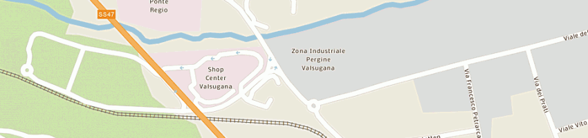 Mappa della impresa engineering e plastic tecnology srl a PERGINE VALSUGANA