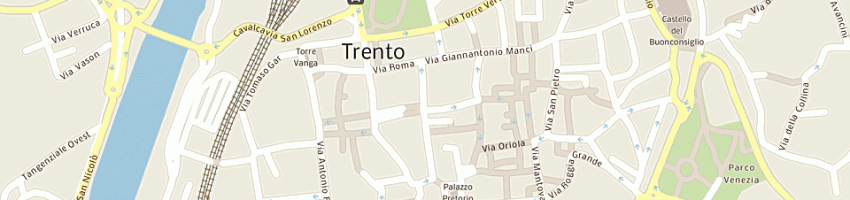 Mappa della impresa comune di trento a TRENTO