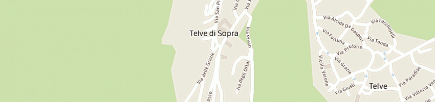 Mappa della impresa comune a TELVE DI SOPRA