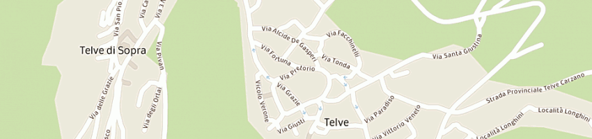 Mappa della impresa famiglia cooperativa bassa valsugana a TELVE