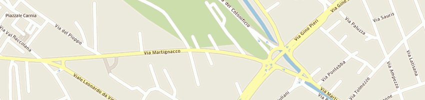 Mappa della impresa missana snc di nicola missana e c a UDINE