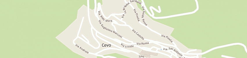 Mappa della impresa bar centrale di gaudiosi silvia a CEVO