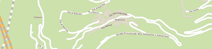 Mappa della impresa gamma silvano a VESTRENO