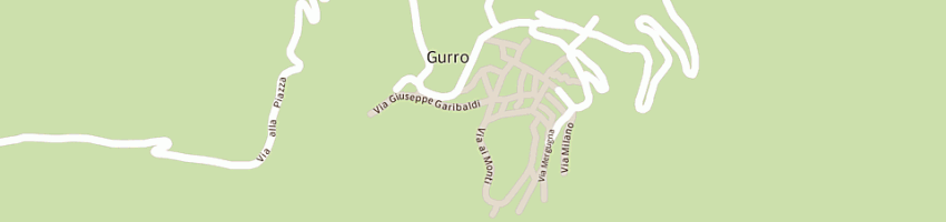 Mappa della impresa municipio a GURRO