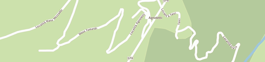 Mappa della impresa zampedri nerino a SANT ORSOLA TERME