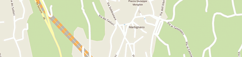 Mappa della impresa zanini ing roberto a TRENTO