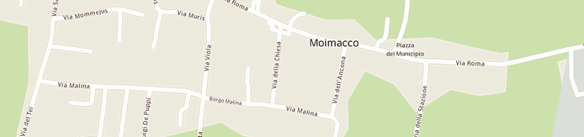 Mappa della impresa comune di moimacco a MOIMACCO