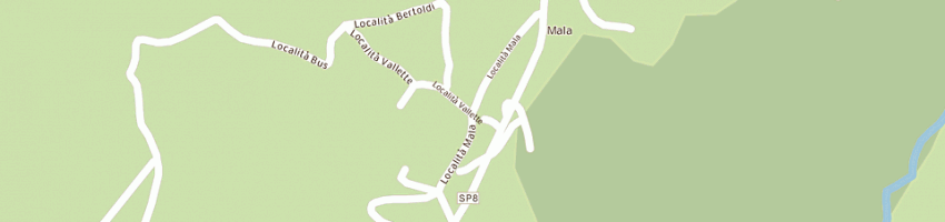 Mappa della impresa pallaoro luciano a SANT ORSOLA TERME