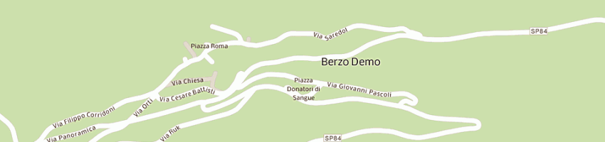 Mappa della impresa bianchi antonio a BERZO DEMO