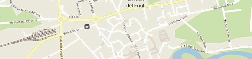 Mappa della impresa riabiz maurizio a CIVIDALE DEL FRIULI