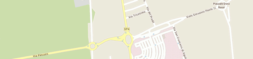 Mappa della impresa csi (srl) a UDINE