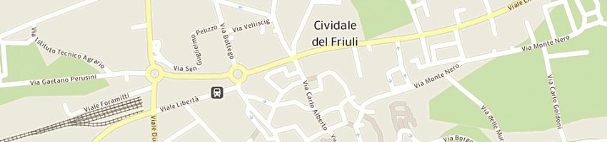 Mappa della impresa ristorante giaiotto a CIVIDALE DEL FRIULI