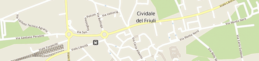 Mappa della impresa giaiotto ardeo e claudio snc a CIVIDALE DEL FRIULI