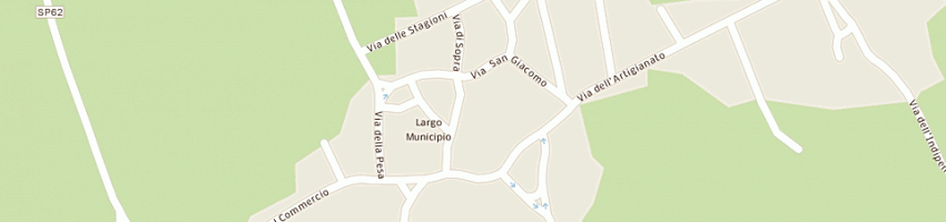 Mappa della impresa municipio a COSEANO