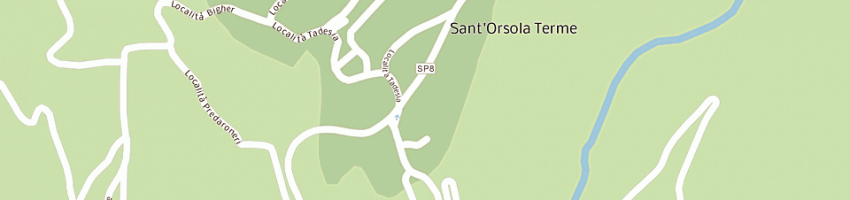 Mappa della impresa consorzio delle pro loco valle dei mocheni a SANT ORSOLA TERME