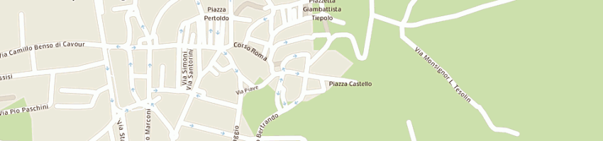 Mappa della impresa cesaratto annabella a SPILIMBERGO