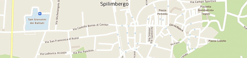 Mappa della impresa braida fabiana a SPILIMBERGO
