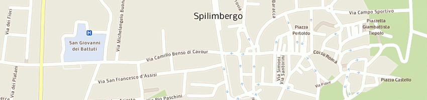 Mappa della impresa ambra srl a SPILIMBERGO