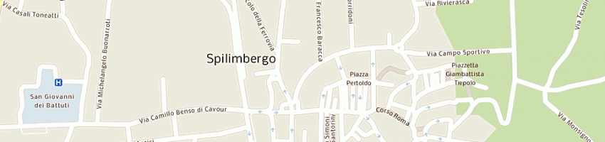 Mappa della impresa autoscuola lenarduzzi a SPILIMBERGO