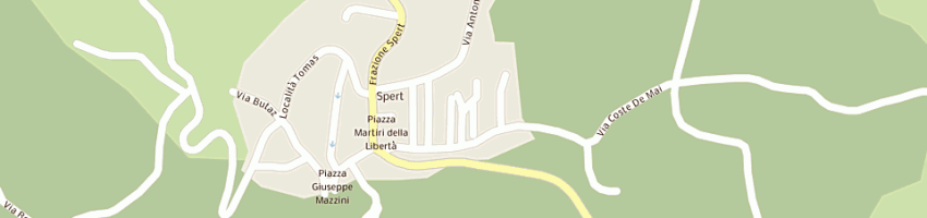 Mappa della impresa nika di d'inca' nicola a BELLUNO