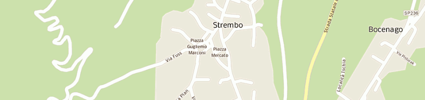 Mappa della impresa famiglia coop strembo soc coop a STREMBO