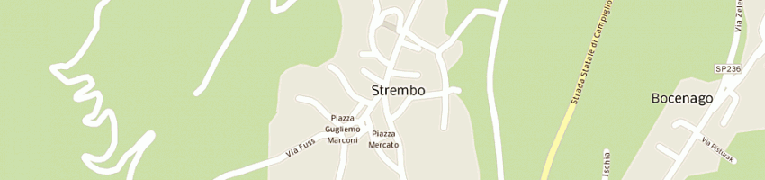 Mappa della impresa mase' mario a STREMBO