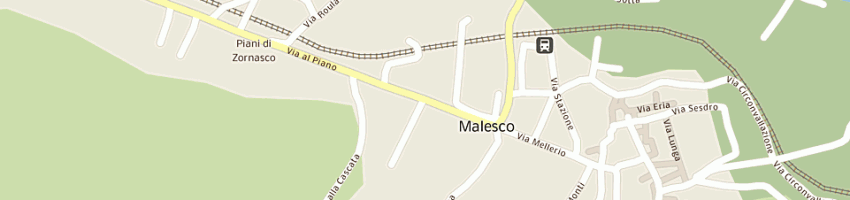 Mappa della impresa centro ceramiche vigezzo snc a MALESCO