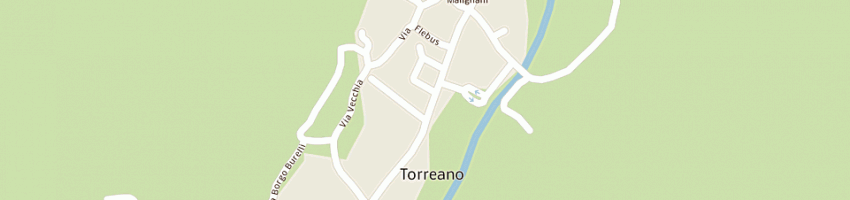 Mappa della impresa auto comm di toppano paola a TORREANO