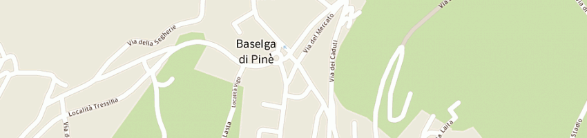 Mappa della impresa bortolotti siro a BASELGA DI PINE 