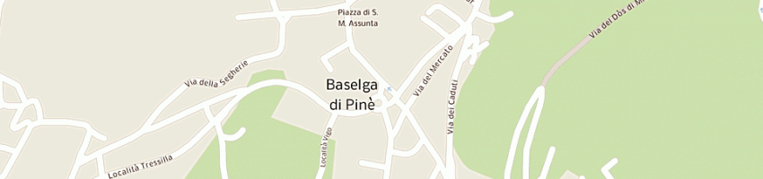 Mappa della impresa sighel renzo a BASELGA DI PINE 