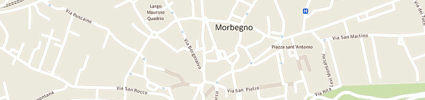 Mappa della impresa carabinieri a MORBEGNO