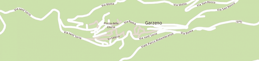 Mappa della impresa montini candido a GARZENO