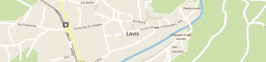 Mappa della impresa bar teresa a LAVIS