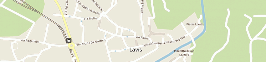 Mappa della impresa paoli arturo a LAVIS