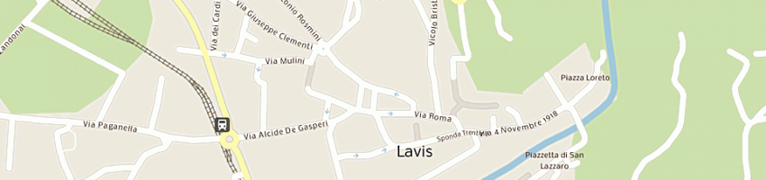 Mappa della impresa carpi gioielli di carpi maurizio a LAVIS