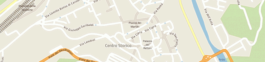 Mappa della impresa cit italia spa a BELLUNO