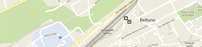 Mappa della impresa istituto profle statindustria artigianato abrustolon a BELLUNO