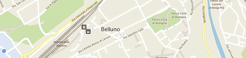 Mappa della impresa polodigitale a BELLUNO