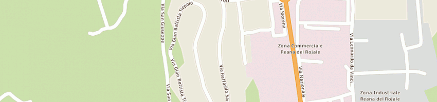 Mappa della impresa la terrazza sas di larini giovanni e c a PARMA