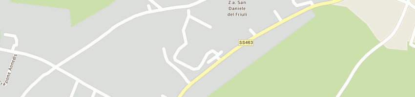 Mappa della impresa principe di san daniele spa a SAN DANIELE DEL FRIULI