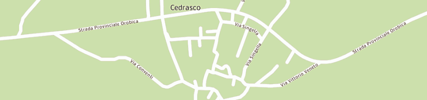 Mappa della impresa idraulica menatti ce s srl a CEDRASCO