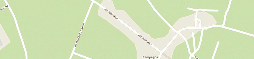 Mappa della impresa andrean diego - andrean costruzioni edili a MANIAGO