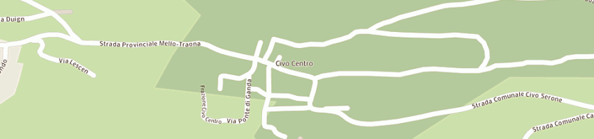 Mappa della impresa albergo ristorante ponte del baffo a CIVO