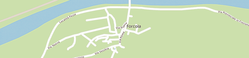 Mappa della impresa poste italiane a FORCOLA