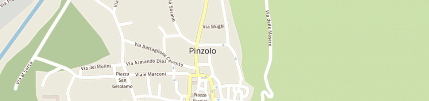 Mappa della impresa comune di pinzolo a PINZOLO