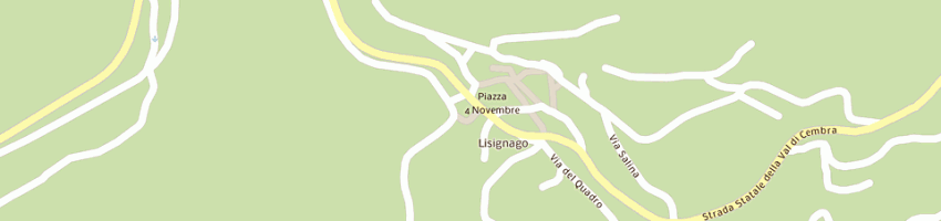 Mappa della impresa assdonne per lo sviluppo ecosostenibile valle di cembra a LISIGNAGO